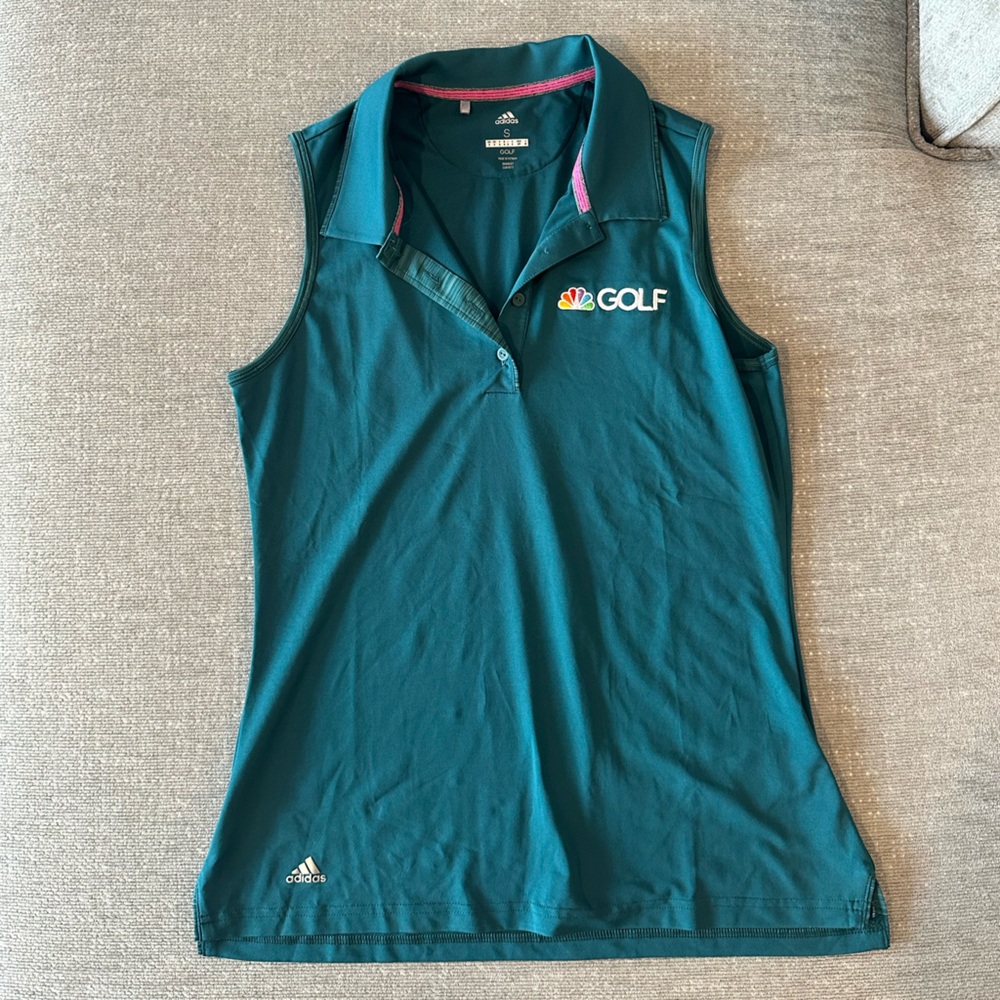 Adidas sleeveless golf shirt Golf Channel